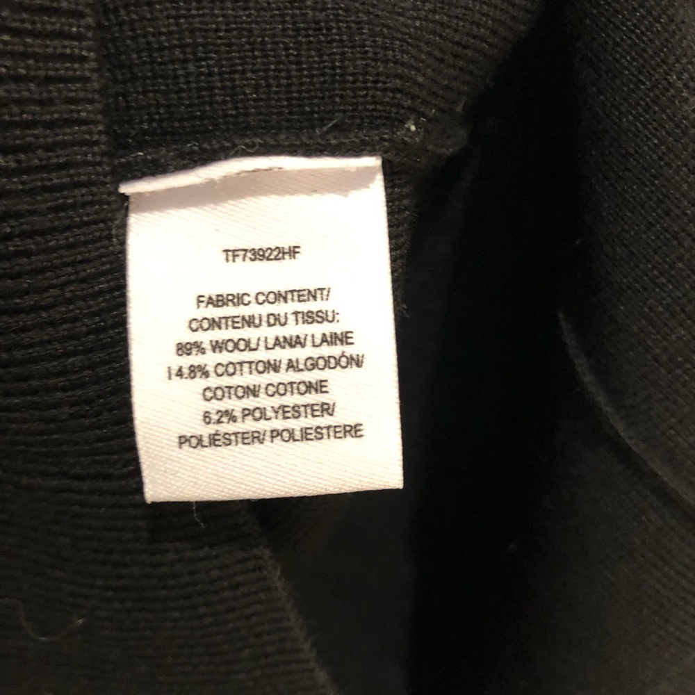 Derek Lam 10 Crosby Black Ruffle Sleeve Sweater - Picture 7 of 8